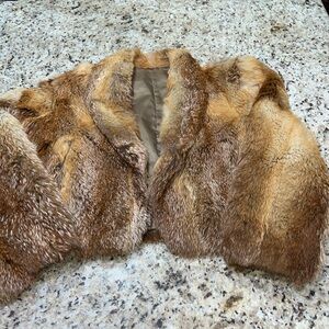 Mae West Animal Fur Coat